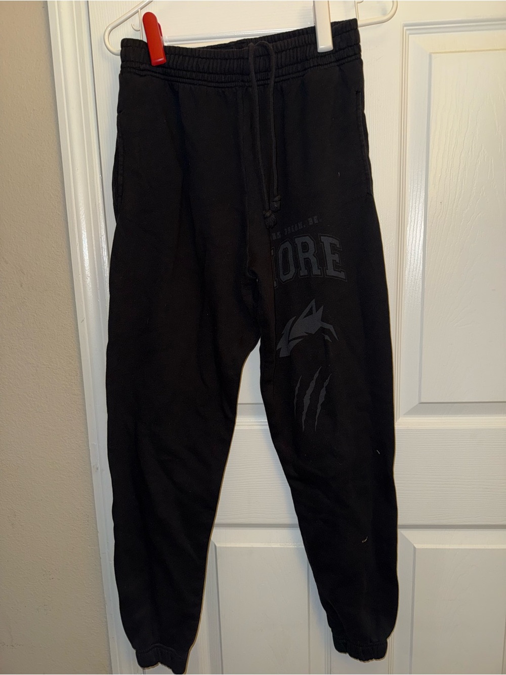 Alphalete Black Graphic Joggers